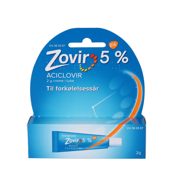 Zovir Creme G Mod Fork Lelsess R K B Lokalt P Dinapoteker Dk